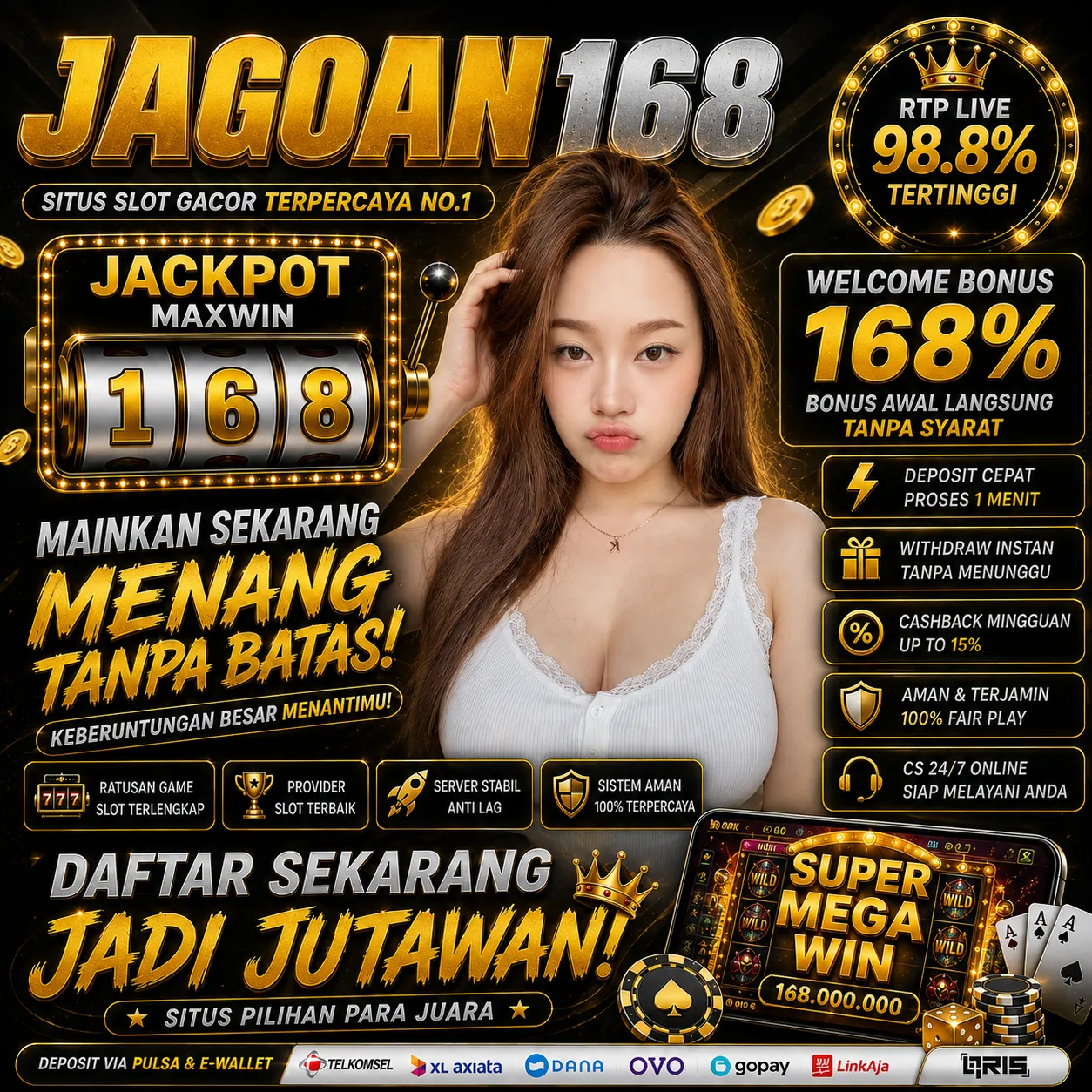 JAGOAN168 Banner